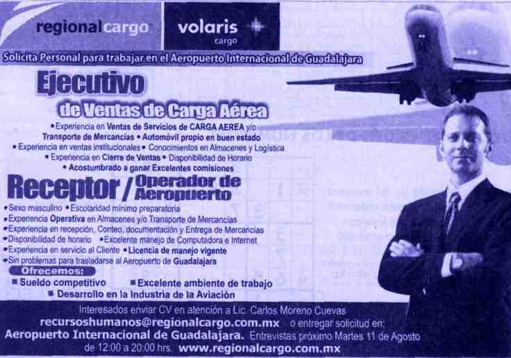 Enviar CV a Lic. Carlos Moreno Cuevas